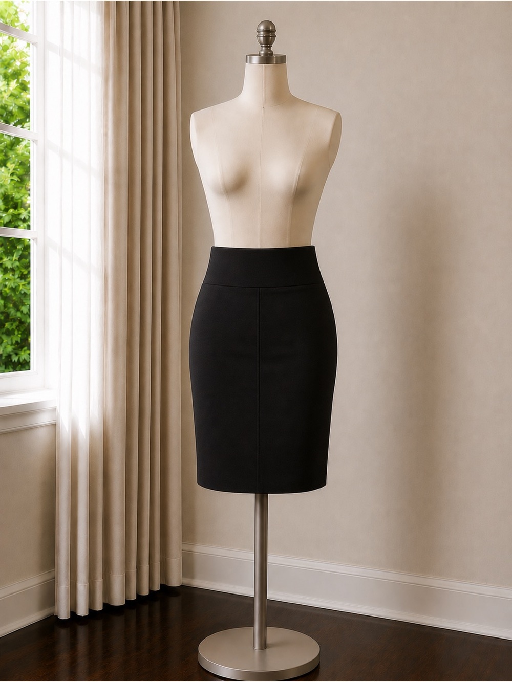 Banana Republic Black Pencil Skirt